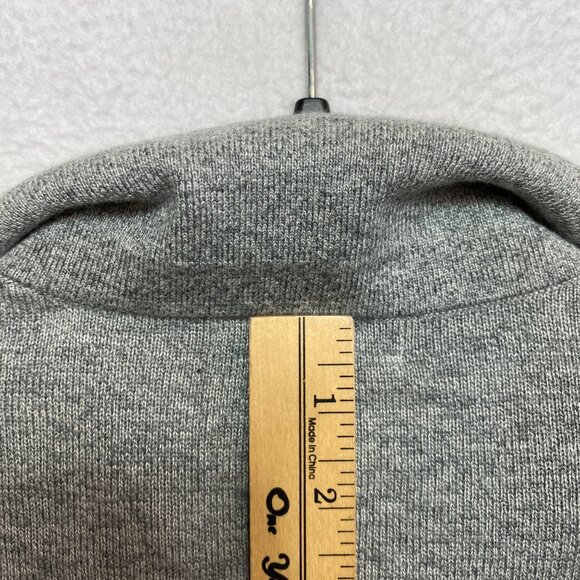 Banana Republic Sweater Mens L Gray Long Sleeve Heather Cotton Cashmere Blend - Picture 13 of 13